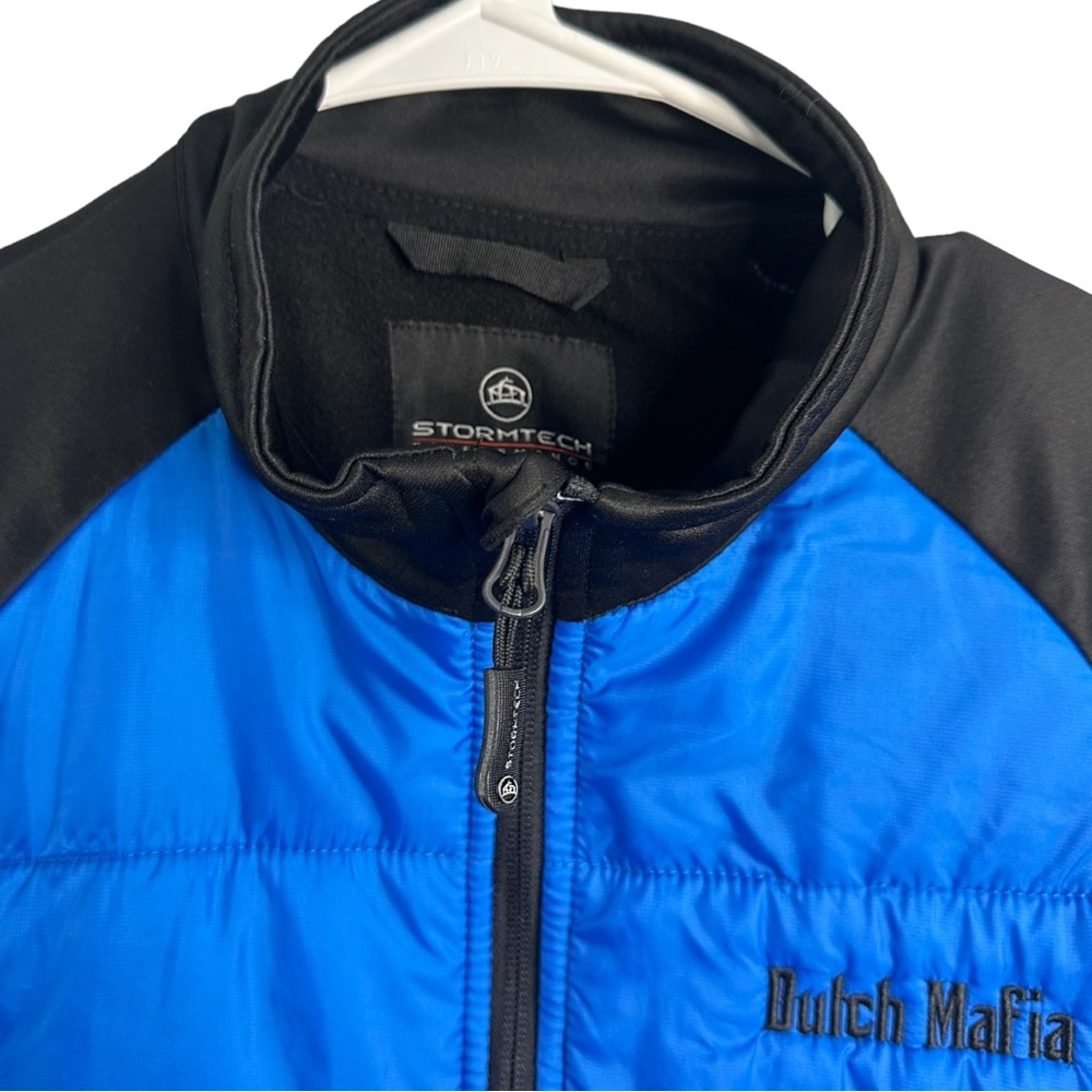 Dutch Bros VINTAGE Dutch Mafia Blue + Black Jacket STORMTECH Performance… - Picture 4 of 13